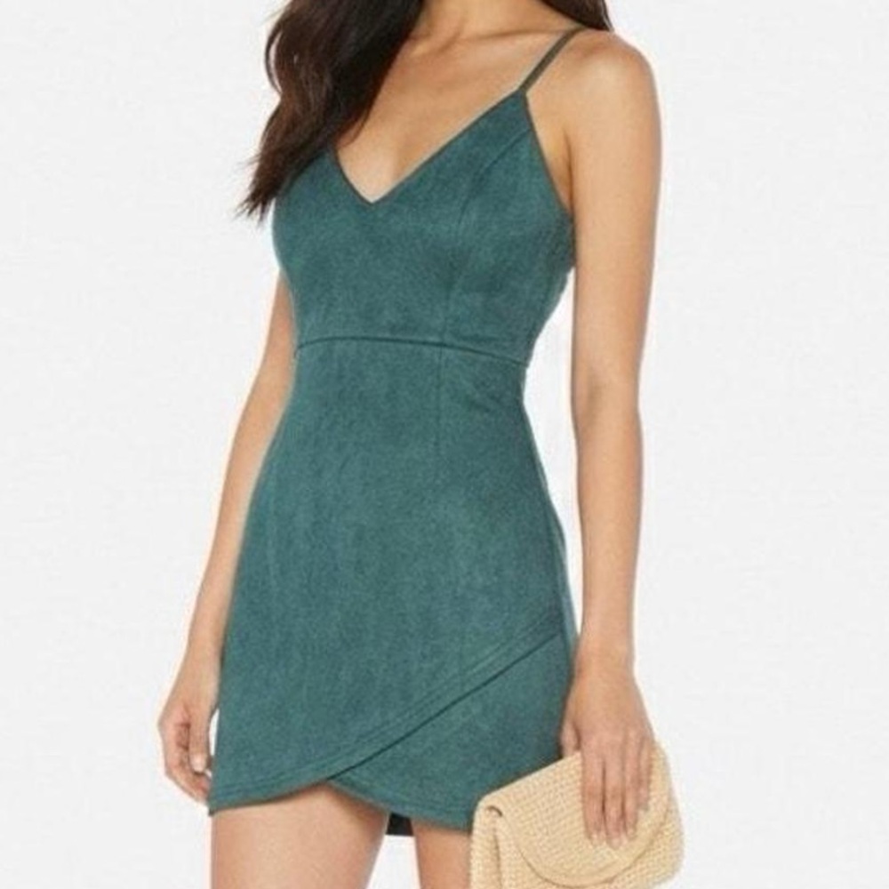 Superdown Teal Mini Dress